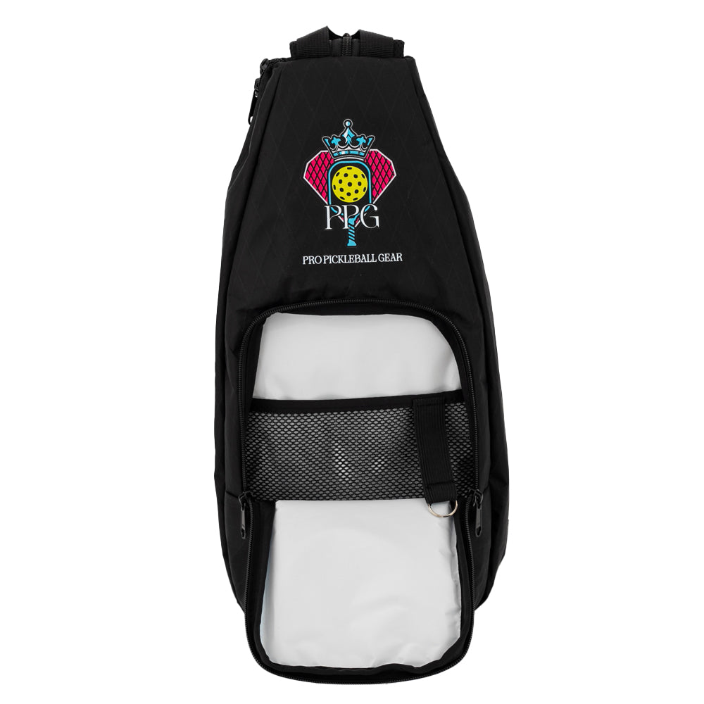 Pro Pickleball Gear Sling Bag Crown Logo